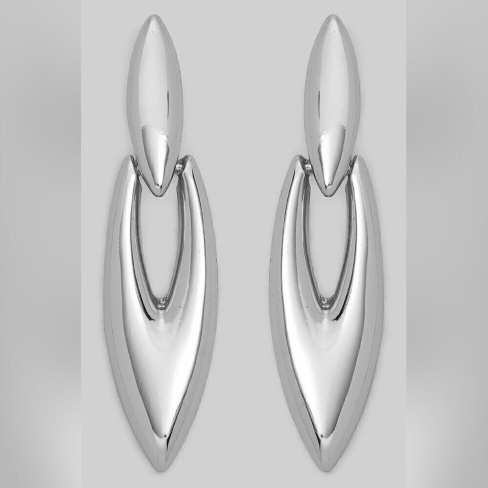 ALINA SILVER DROP EARRINGS